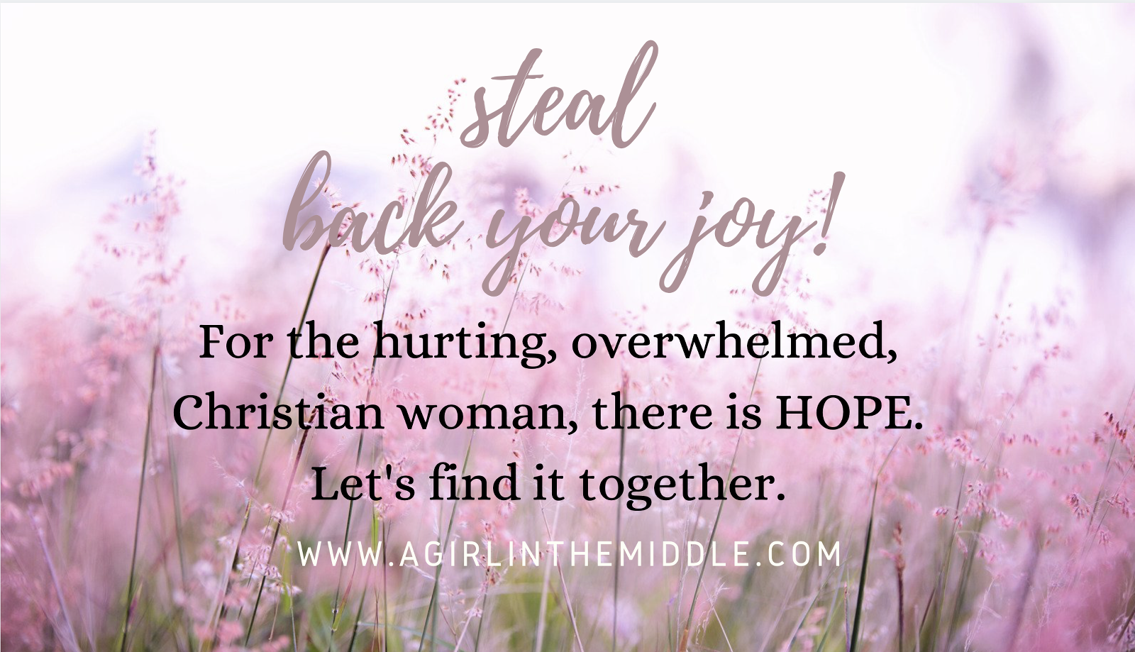 A Woman's Worth; Steal back your joy!
